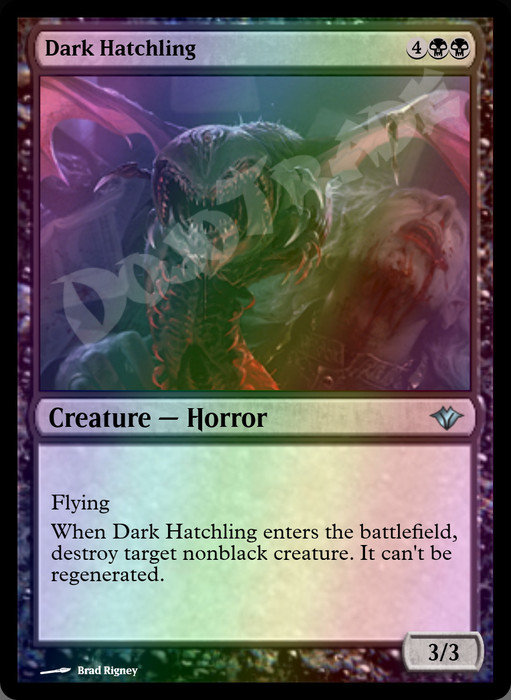 Dark Hatchling FOIL