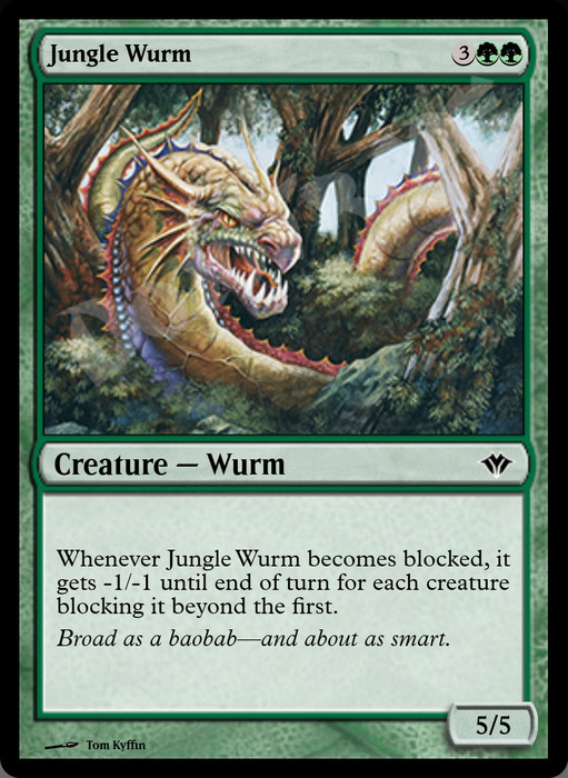 Jungle Wurm