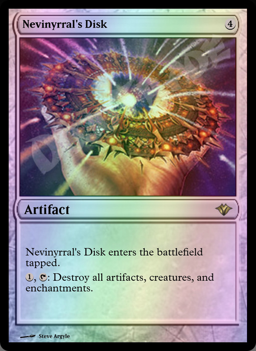 Nevinyrral's Disk FOIL