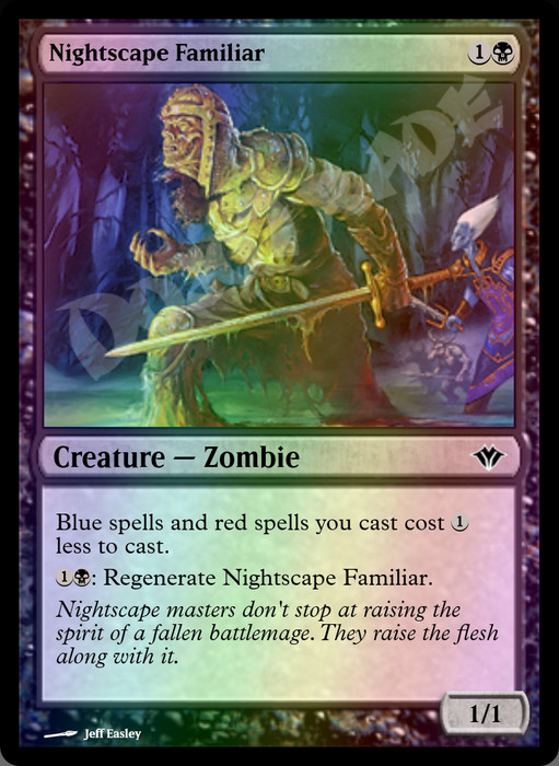 Nightscape Familiar FOIL