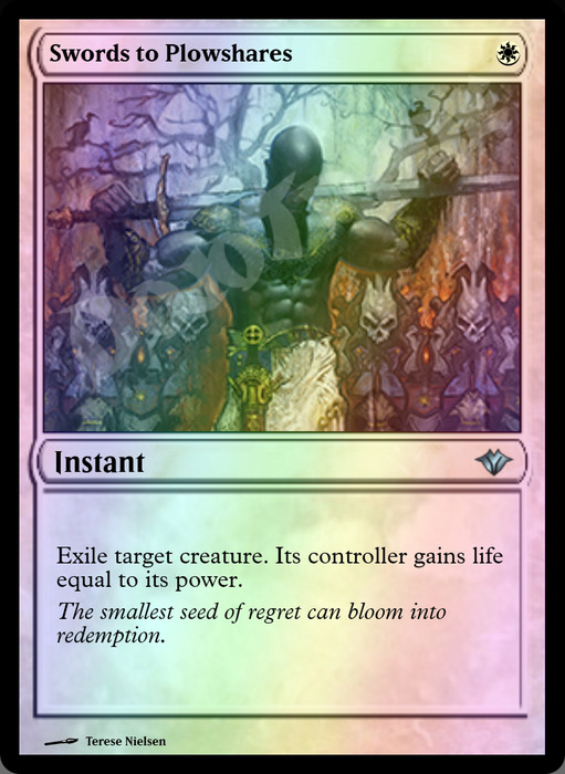 Swords to Plowshares FOIL