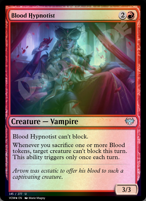 Blood Hypnotist FOIL