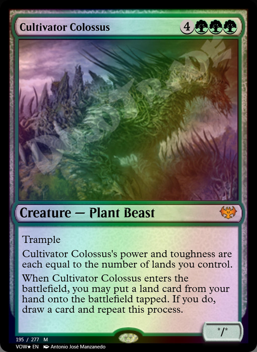 Cultivator Colossus FOIL