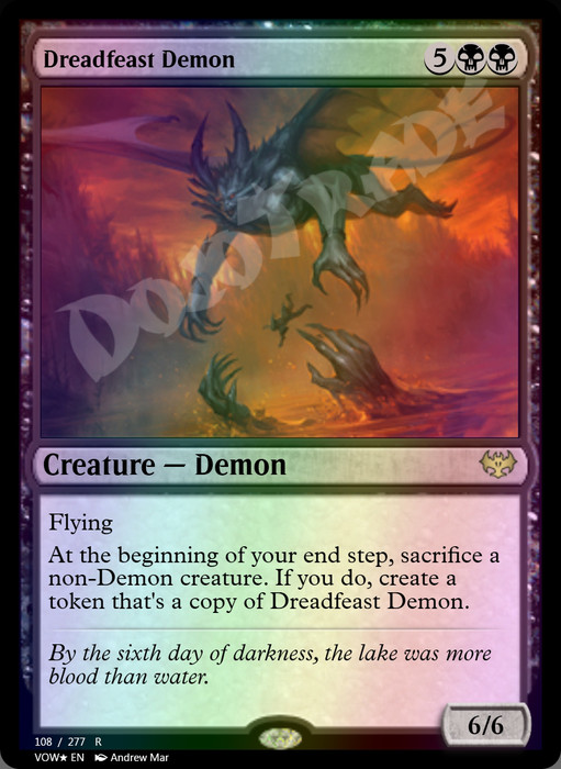 Dreadfeast Demon FOIL