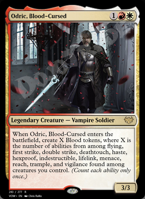 Odric, Blood-Cursed