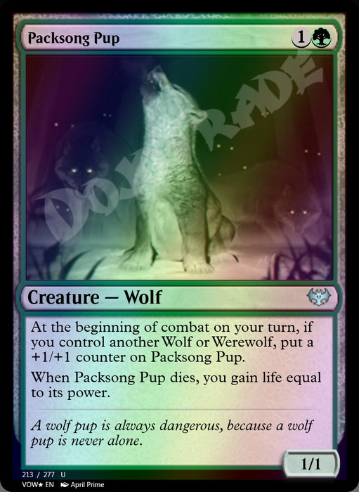 Packsong Pup FOIL