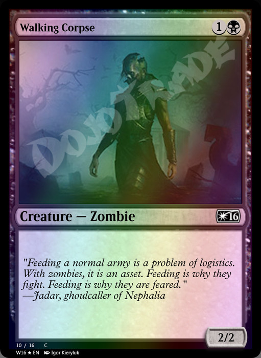 Walking Corpse FOIL