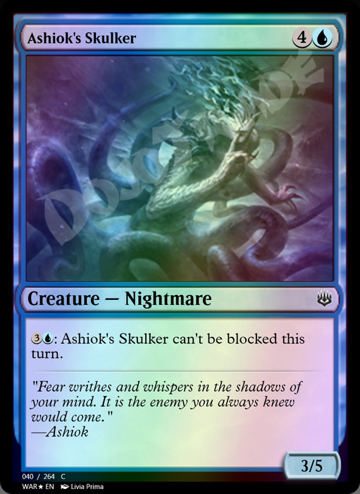 Ashiok's Skulker FOIL