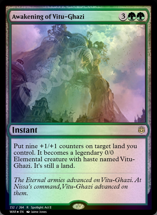 Awakening of Vitu-Ghazi FOIL