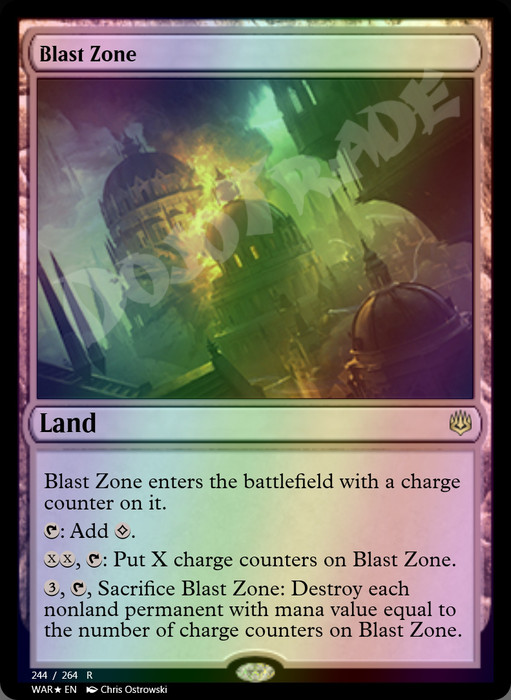 Blast Zone FOIL