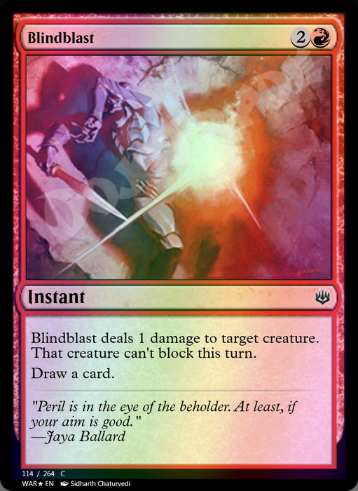 Blindblast FOIL