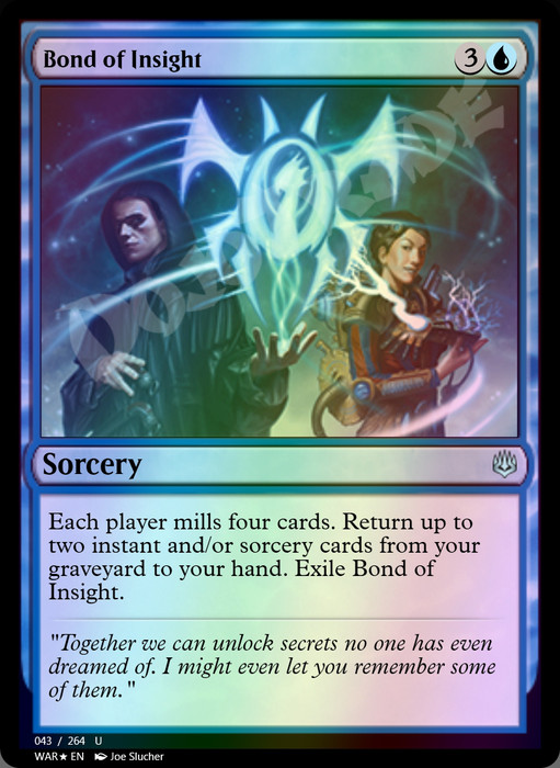 Bond of Insight FOIL