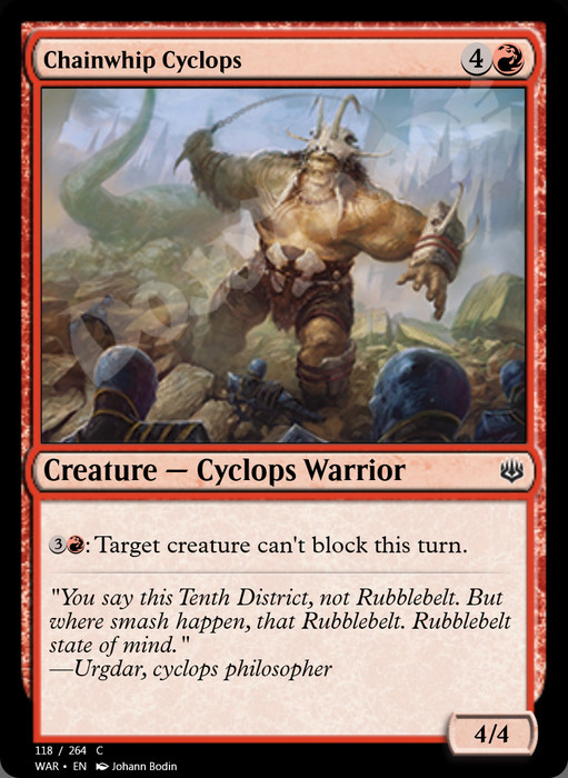 Chainwhip Cyclops