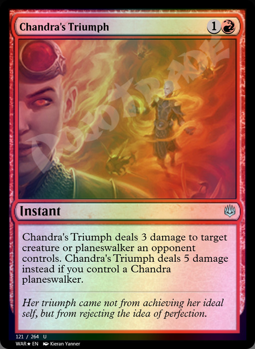 Chandra's Triumph FOIL