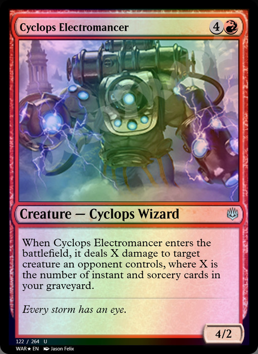 Cyclops Electromancer FOIL