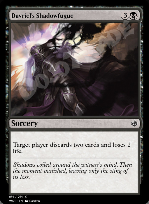 Davriel's Shadowfugue