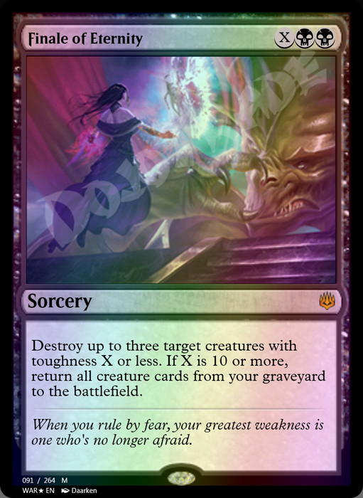 Finale of Eternity FOIL