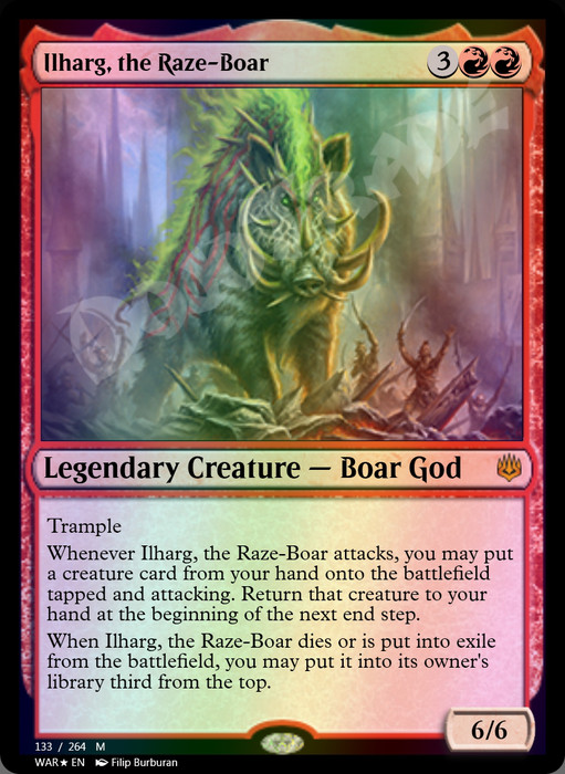 Ilharg, the Raze-Boar FOIL