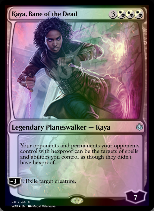 Kaya, Bane of the Dead FOIL