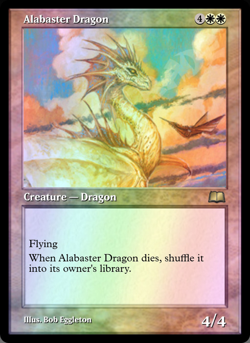 Alabaster Dragon FOIL