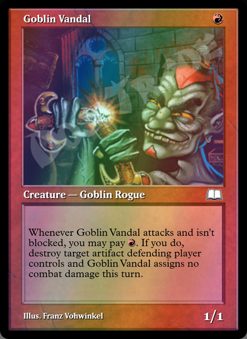 Goblin Vandal FOIL