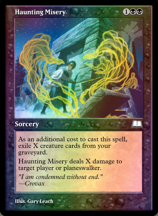 Haunting Misery FOIL
