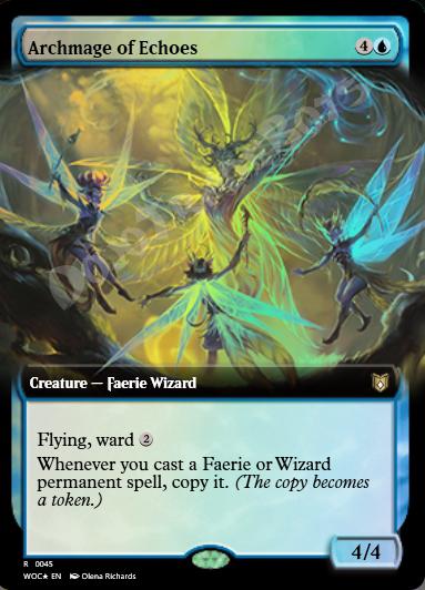 Archmage of Echoes (Extended Art) FOIL