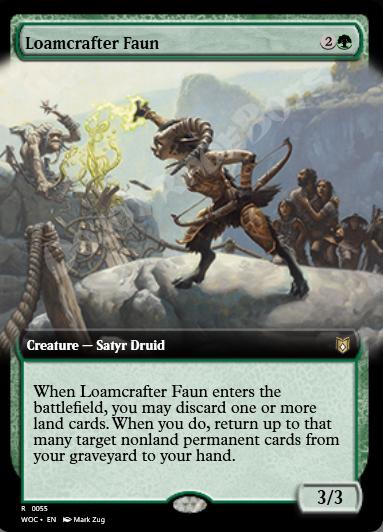 Loamcrafter Faun (Extended Art)