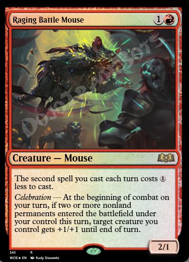 Raging Battle Mouse FOIL