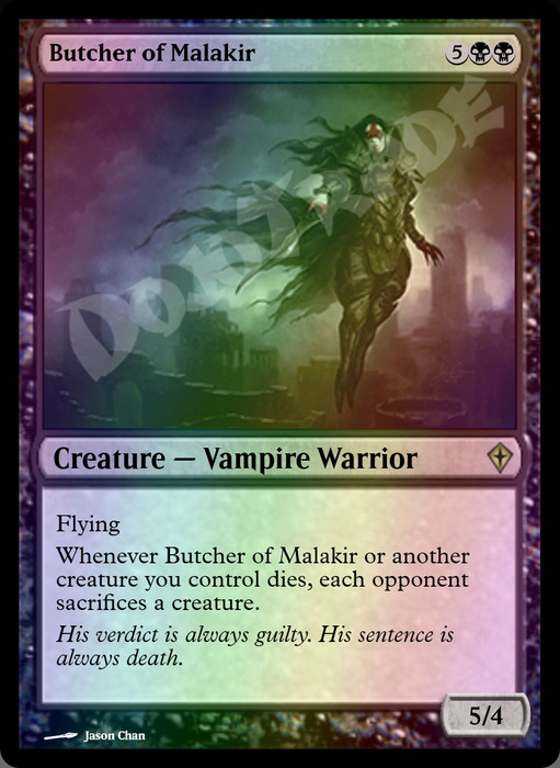 Butcher of Malakir FOIL