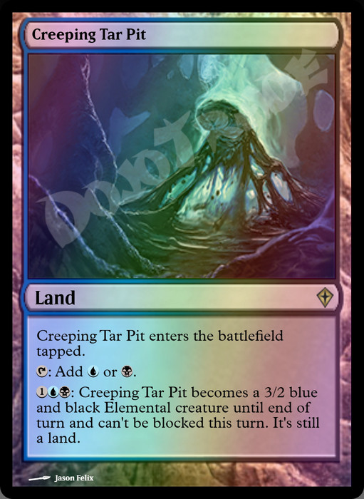 Creeping Tar Pit FOIL