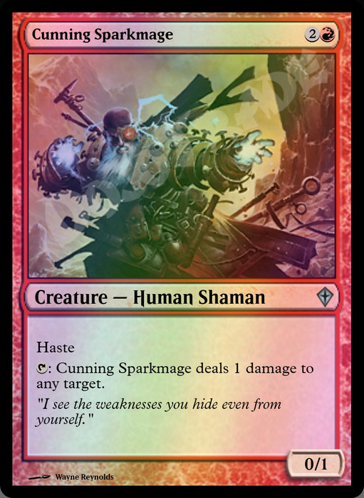 Cunning Sparkmage FOIL