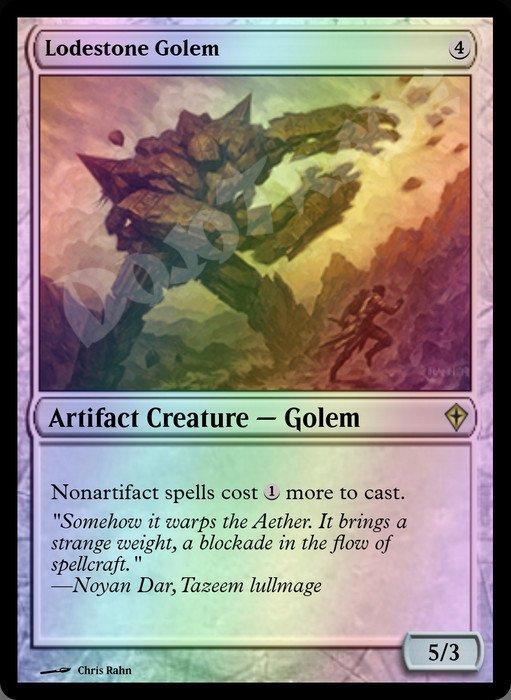 Lodestone Golem FOIL