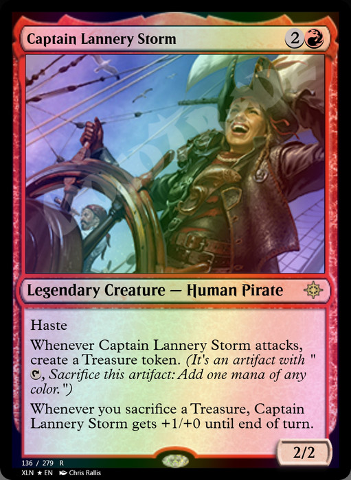 Captain Lannery Storm FOIL