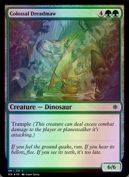 Colossal Dreadmaw FOIL