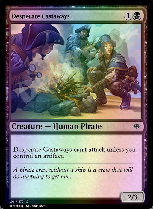 Desperate Castaways FOIL