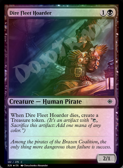 Dire Fleet Hoarder FOIL