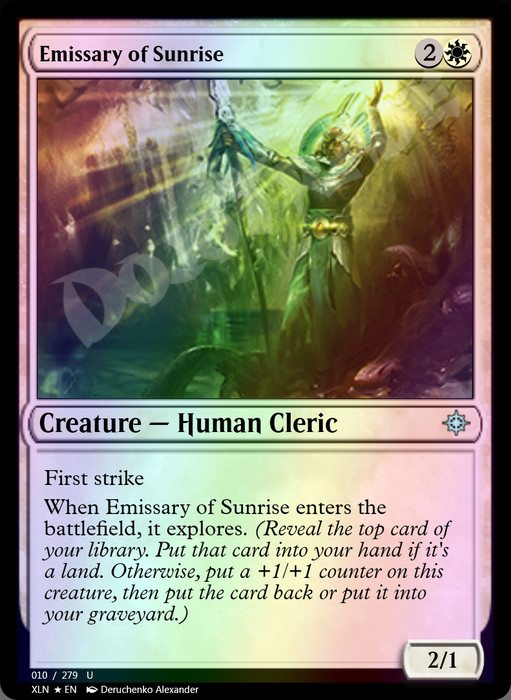 Emissary of Sunrise FOIL