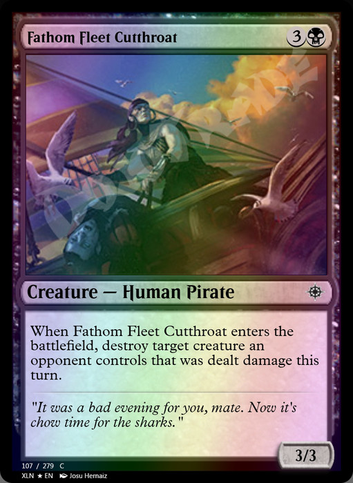 Fathom Fleet Cutthroat FOIL