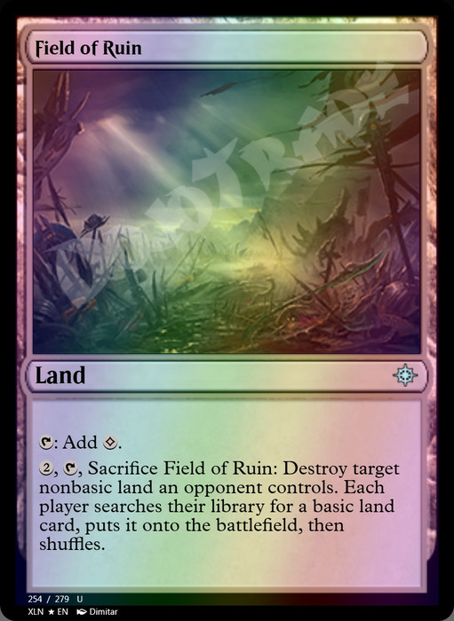 Field of Ruin FOIL