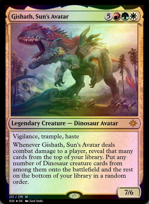 Gishath, Sun's Avatar FOIL