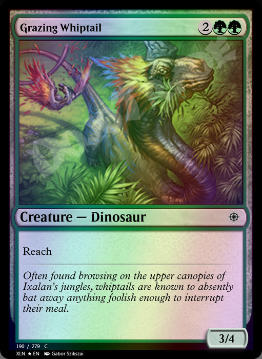 Grazing Whiptail FOIL