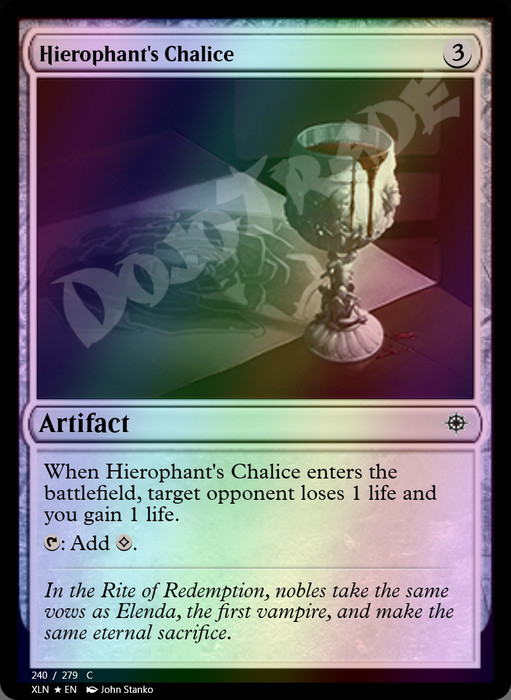 Hierophant's Chalice FOIL