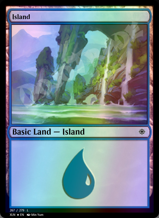 Island (#267) FOIL