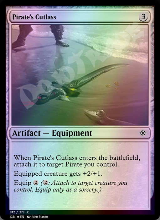 Pirate's Cutlass FOIL