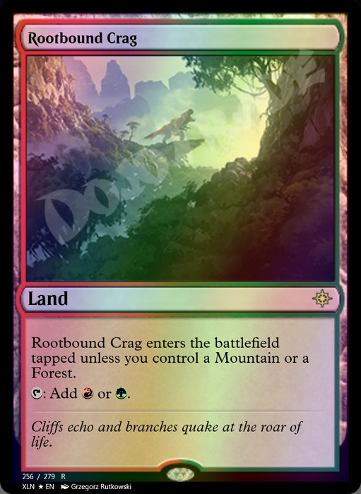 Rootbound Crag FOIL