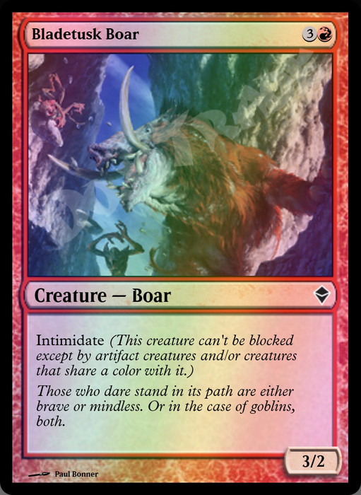 Bladetusk Boar FOIL