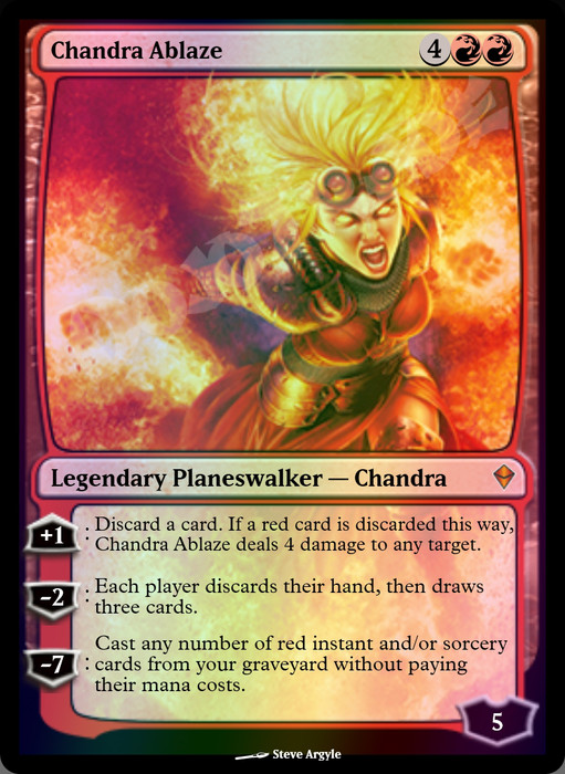 Chandra Ablaze FOIL