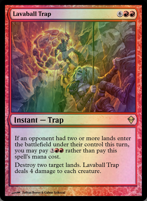 Lavaball Trap FOIL