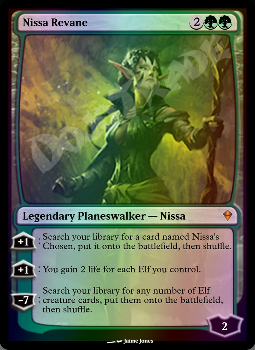 Nissa Revane FOIL